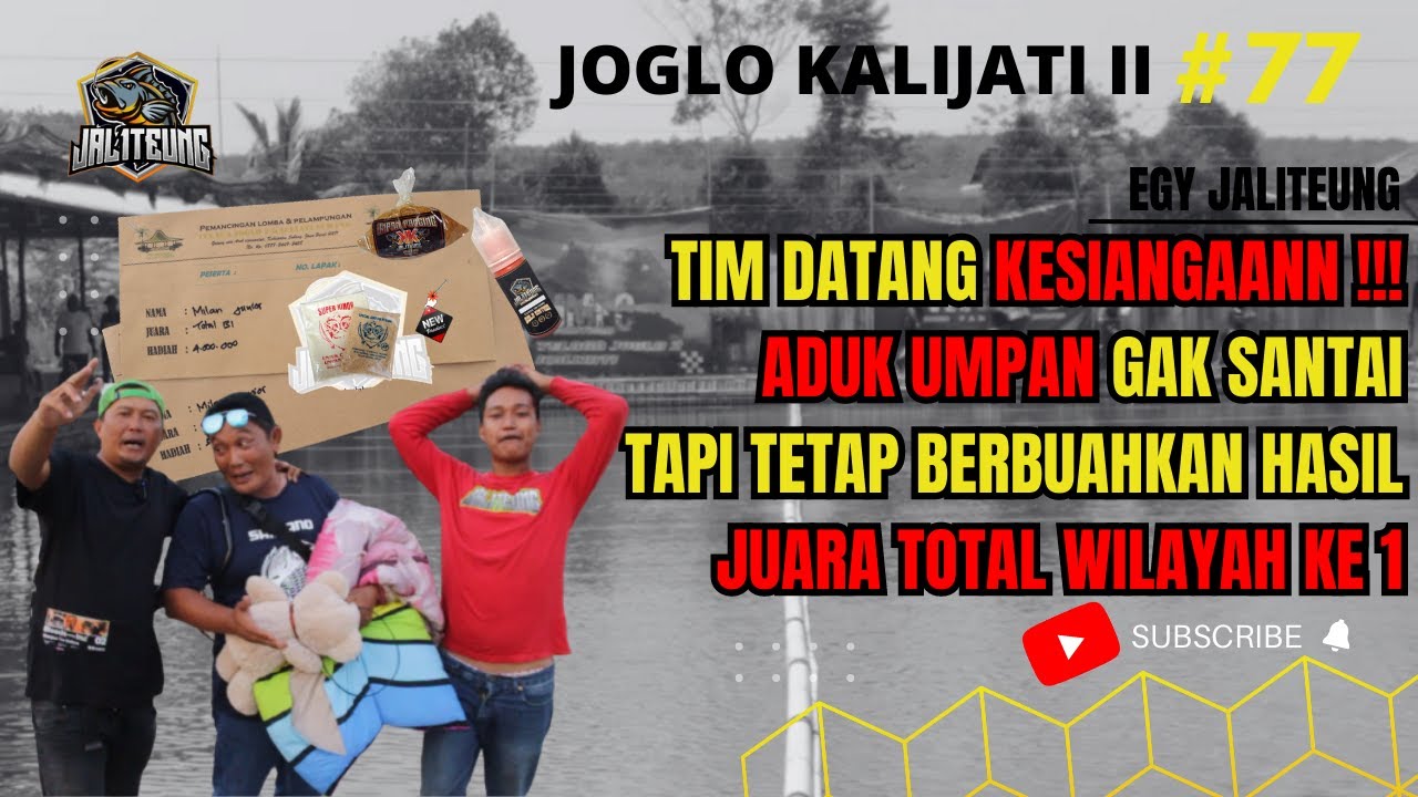 JUARA TOTAL WILAYAH KE 1 !!! |  MANCING MAIN 2 LAPAK DI KALIJATI JOGLO | ADUK UMPAN ENGGAK SANTAI