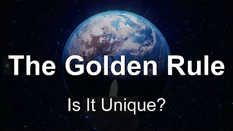 Is the GOLDEN RULE UNIQUE? - Hear from 9 Traditions