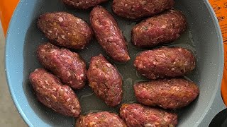 Kofta kebab has never been so easy and so delicious