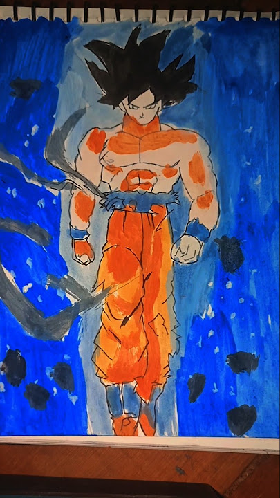 Download lagu Goku ultra instinct form drawing from dragon ball ⚽ #anime #butifyoucloseyoureyes