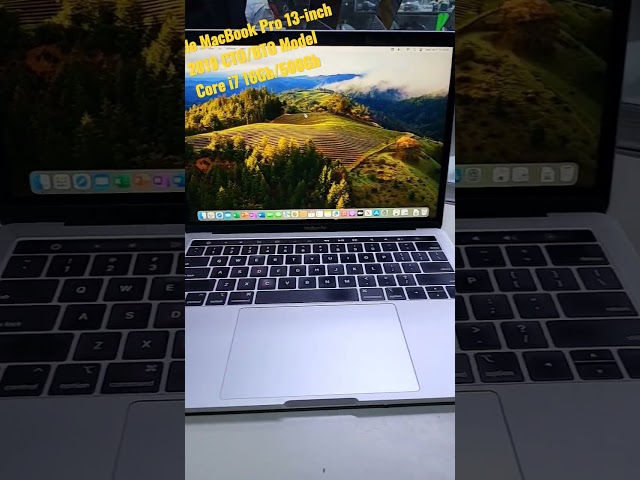 Apple MacBook Pro 2019 13-inch Retina Display Core i7 16Gb Ram 500Gb SSD @NxGeN_TeCh