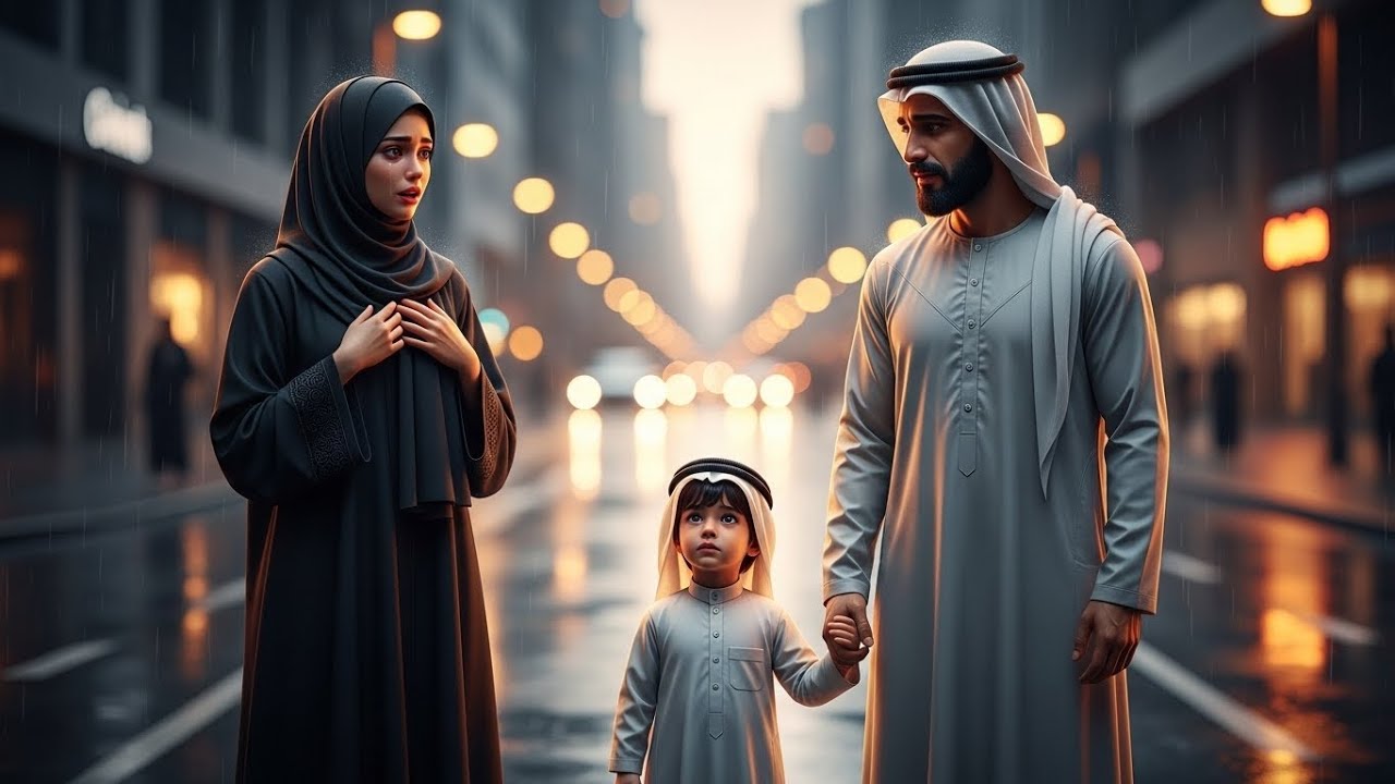 «سيدتي… أبي يحتاج زوجة» قالها طفل لامرأة ثرية — النهاية أبكت الجميع