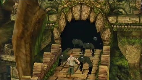 temple run: gameplay Walkthrough part 2 ; Escaping (iSO android)