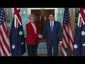 Secretary Rubio meets with Australian Foreign Minister Penny Wong