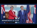 Secretary Rubio meets with Australian Foreign Minister Penny Wong