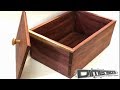 Diy box  keepsake box  handcut dovetails