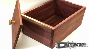 DIY Box // Keepsake Box // Handcut Dovetails