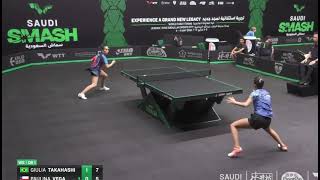 GIULIA TAKAHASHI vs PAULINA VEGA    SMASH SAUDI 2024