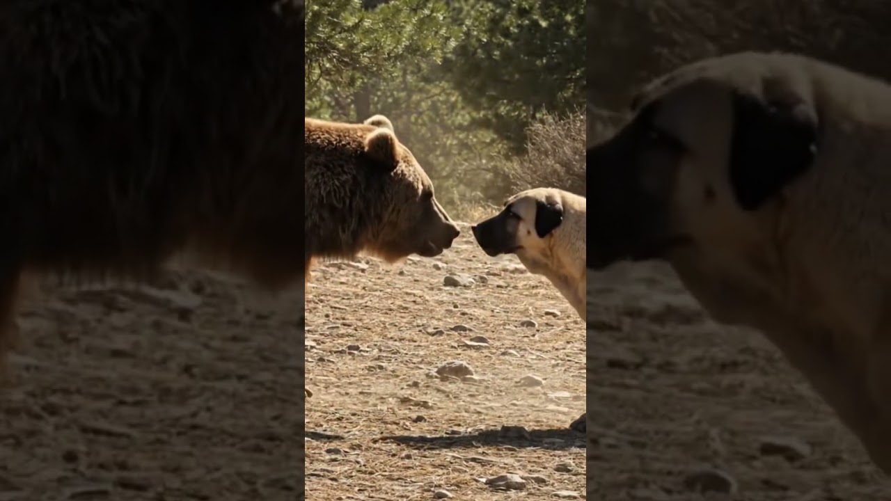 Kangal dog vs Bear 