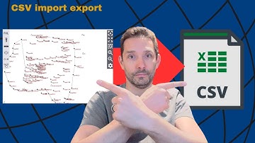 Export Import CSV files - Trimble Siteworks