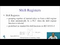 Plc shift registers