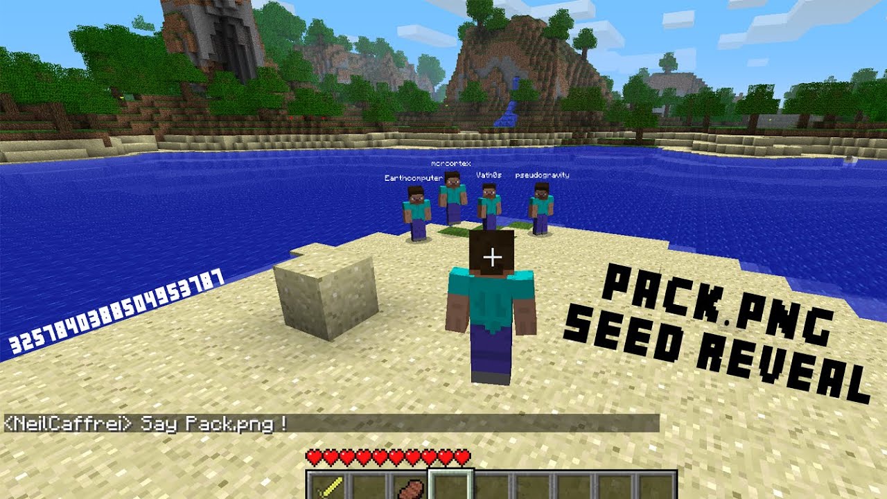 Seed for most iconic image in Minecraft history found after