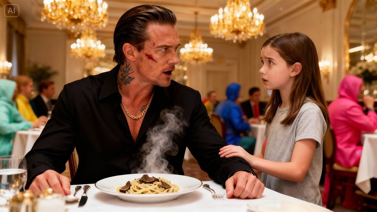 Little Girl Recognizes Russian Whispers at Restaurant and Desperately Warns Mafia Boss Not to Eat
