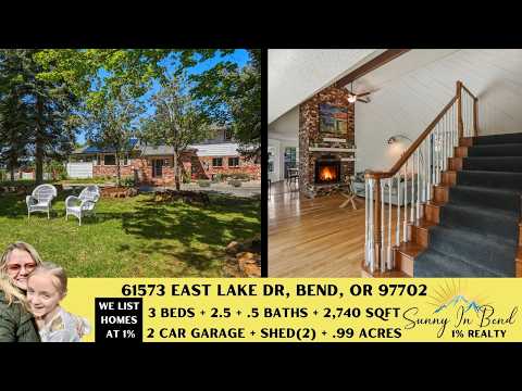 61573 E Lake Drive, Bend, OR home video tour
