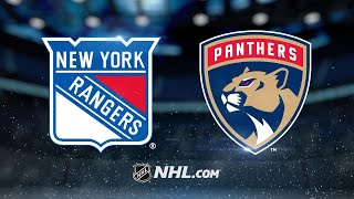 Shattenkirk, Rangers top Panthers in OT, 5-4