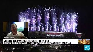 En pleine pandémie, les Jeux olympiques de Tokyo se tiennent à huis clos • FRANCE 24