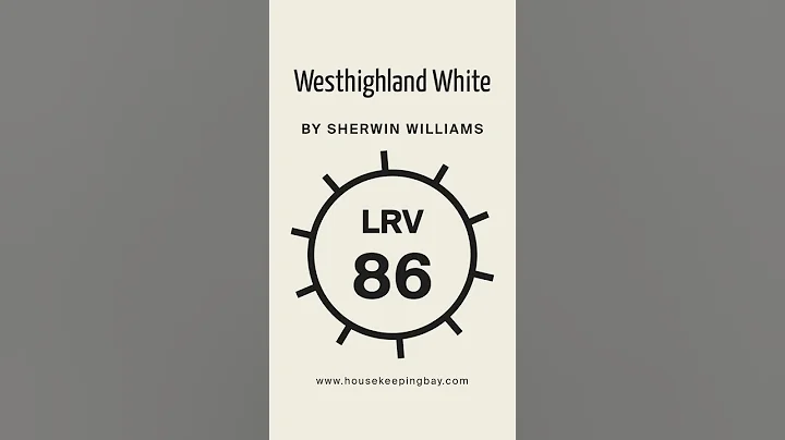 Westhighland White SW 7566|White Paint | Coordinating Colors, Trim, Colors That Go With & Undertones