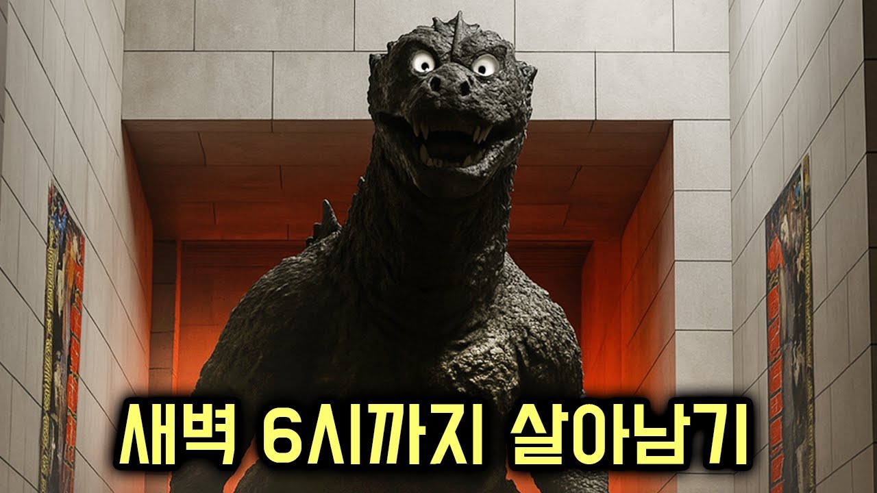 돌연변이 공룡 괴물에게 살아남을수 있을까요..?