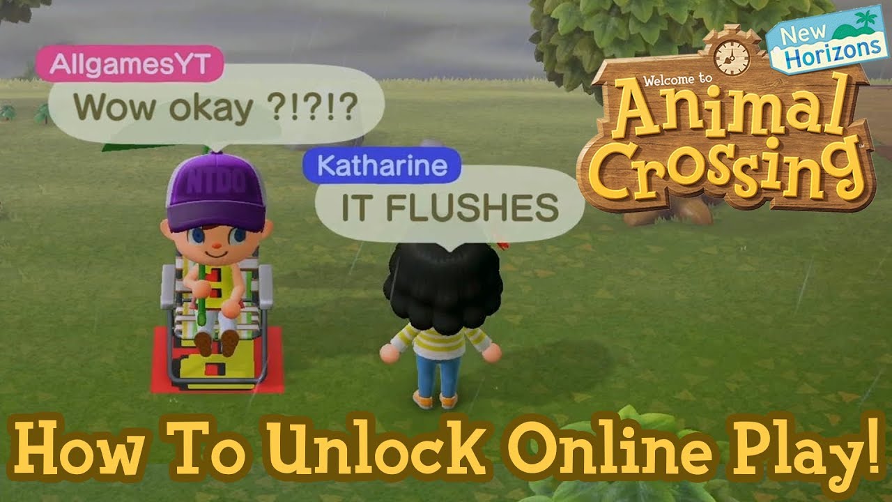 How To Unlock Online Play in Animal Crossing: New Horizons - YouTube