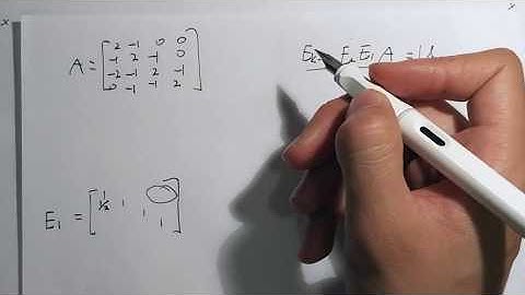 LU Factorization 3   Example