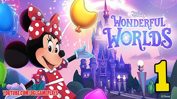 Disney Wonderful Worlds - Gameplay Part 1 (By Ludia Inc.) Android iOS