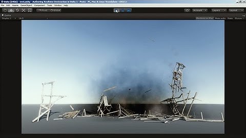 Authoring Real-time Destruction in Unity 5 by Michael Baker