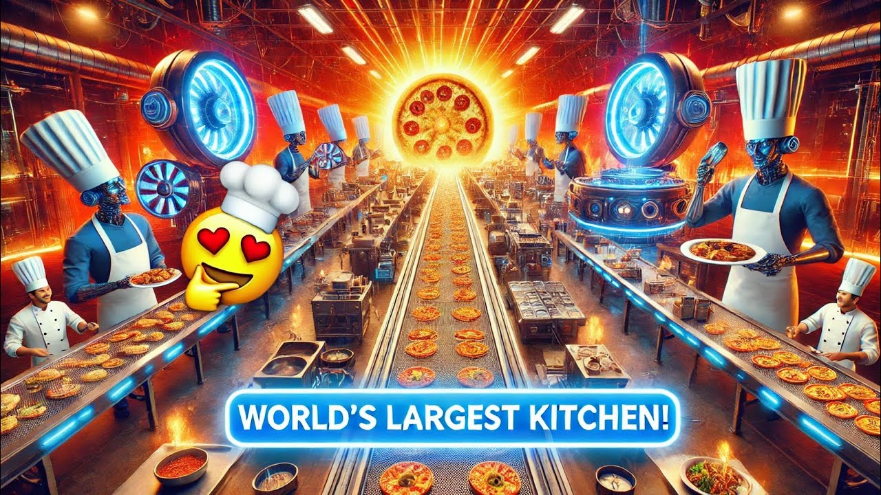 Inside the WORLD'S LARGEST KITCHEN! | Feeding Millions Daily | Behind ...
