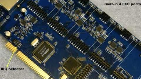 Overview: Nicherons SpoTel TDM1600 Asterisk voice card