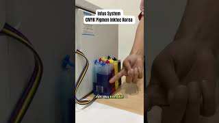 HP 9720 Modifikasi Infus, Chipless, CISS Inktank System