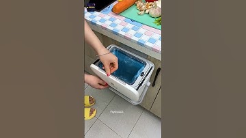 Thùng rác dán tường, treo canh tủ bếp tiện lợi#thungrac #thungracthongminh #thungracdantuong #thùng