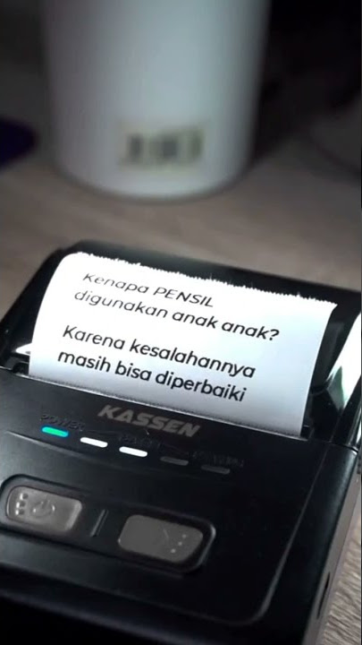 Kenapa Pensil digunakan Anak-anak?....