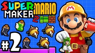 Super Mario Maker 2 Player - Nintendo Switch Gameplay Walkthrough PART 2: Multiplayer & Story Mode