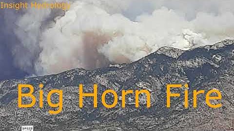 Flood Measurement on the CDO Wash at Golder Ranch Bridge, 7/23/2020,  Using RIVeR and LSPIV .