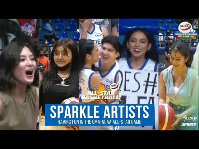Sparkle Artists having fun in the GMA-NCAA All-Star Game | NCAA Season 97