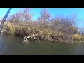 Осенний Хариус . Рыбалка на реке Чулым.