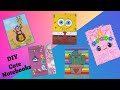 5 Amazing DIY Notebooks| Cute Notebook Cover Ideas| How to Decorate Notebook| School Supplies