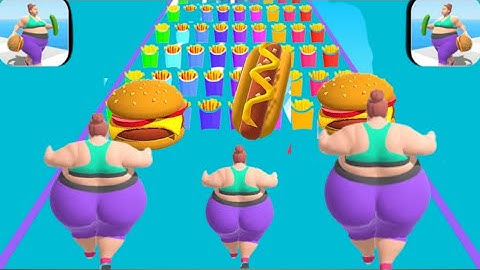 Fat 2 Fit in All Levels Mobile Game Update New Trailer Pro Gameplay Walkthrough iOS,Android GTKBZLAC