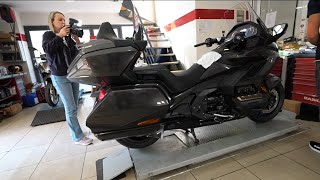 Honda Dwing 1800Cc First Start And Idle Sound