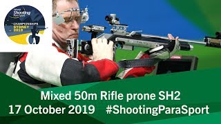 R9 Mixed 50m Rifle prone SH2 | 2019 World Shooting Para Sport Championships