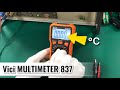 Vici VC837 Digital multimeter NCV portable lighting test