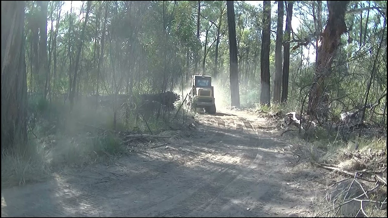 450m Property Access Road with a Skid Steer