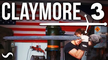 MAKING A SCOTTISH CLAYMORE SWORD!!! PART 3