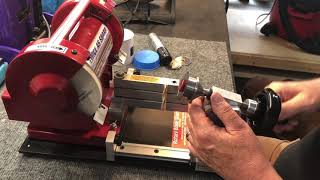 Rotary Blade sharpening on the Twice As Sharp