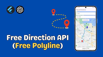 Flutter Google Maps Direction API Free Alternative + Source Code