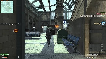 MW3 Team DeathMatch Hacker Goes 83-9 Wow Come On Commentary