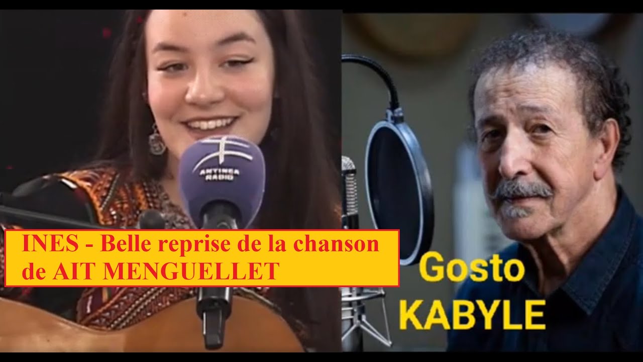 Inès chante Aït Menguellet - Hommage et Reprise Formidable 🎶❤️🎉 chansons et musiques kabyle