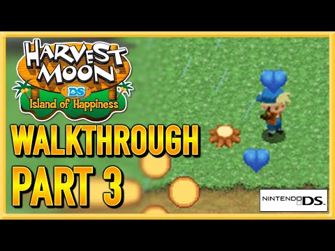 Harvest Moon DS: Island of Happiness - Прохождение - Геймплей - Letu0027s Play - 3
