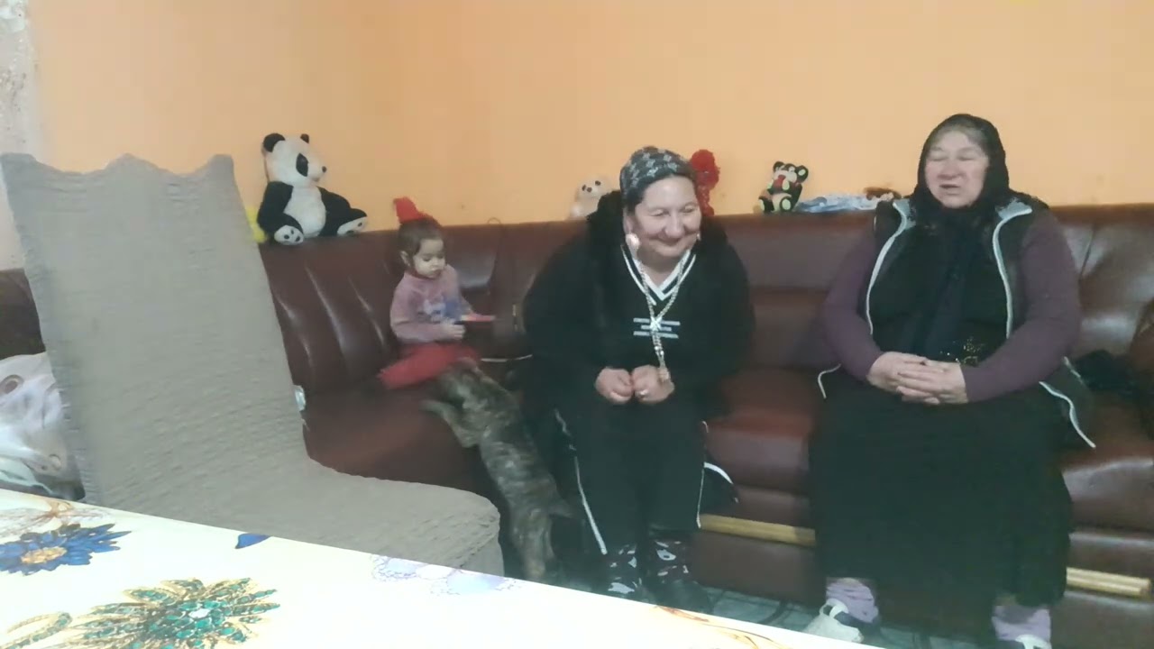 Dana în vizită la mama Măria cu știrile PRO TV 📺