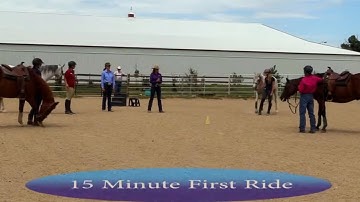 Sample Lesson: First Ride with Teresa Kackert and Christy Landwehr