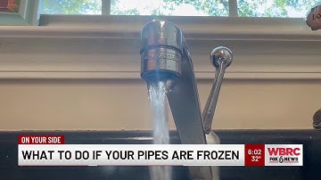 What to do if your pipes are frozen